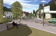 Oberes Rodachtal: Nordhalben – Projektschwerpunkt Ortseingang Lobensteiner Straße/Gollergarten