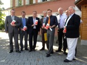 Nördliches Fichtelgebirge: Pressetermin mit Bürgermeistern zur Vorstellung des zweiten »Einkaufsverführers« 2013