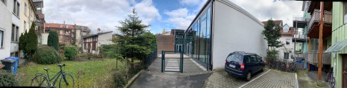 Nachverdichtung innerhalb eines Gebäudeblocks mit einem neuen Kindergarten im Bereich Stadelhofgasse
