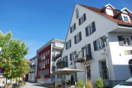 Tettnang: Wohnen im historischen und um moderne Geschosswohnungen ergänzten Stadtkern
