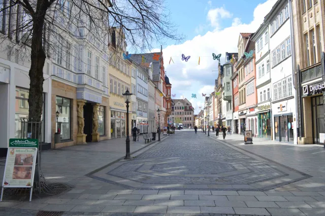 Fußgängerzone_Spitalgasse Coburg