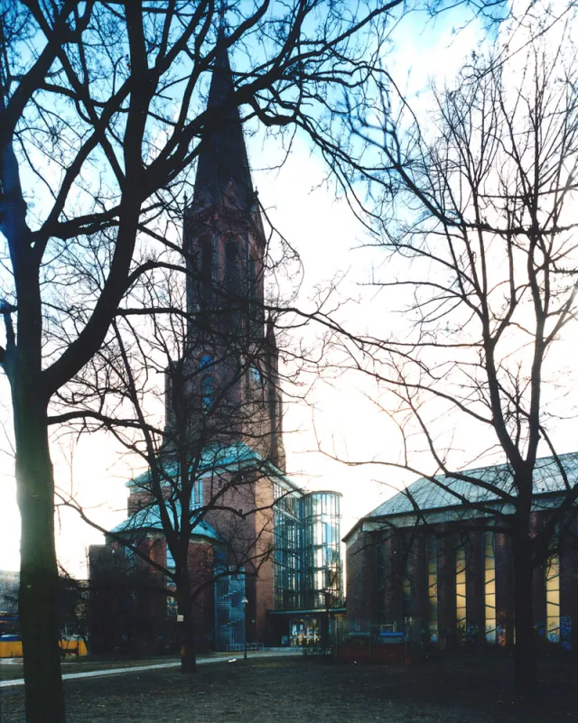 Berlin-Kreuzberg: Außenansicht der Kirche