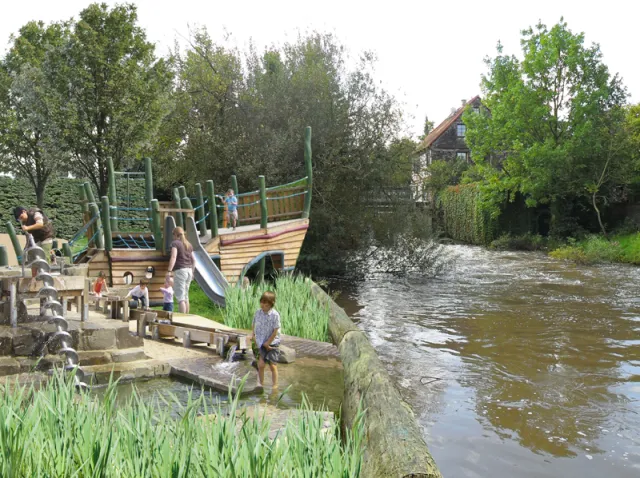 Groß-Zimmern: der Flussraum der Gersprenz als neuer attraktiver Aufenthaltsort