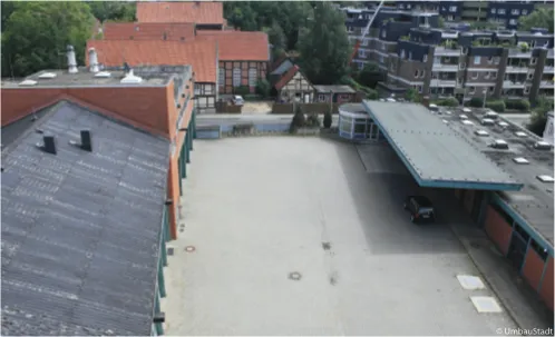 Celle: Blick vom Feuerwehrturm Richtung Osten