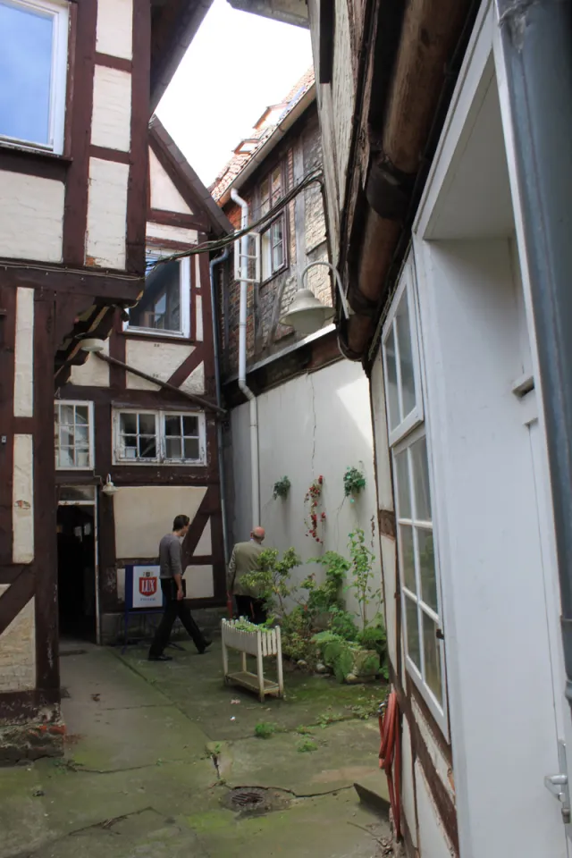 Celle: typische Situation im Bestand, Blockinnenbereich