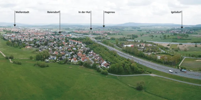 Baiersdorf_Panorama Ortsteile