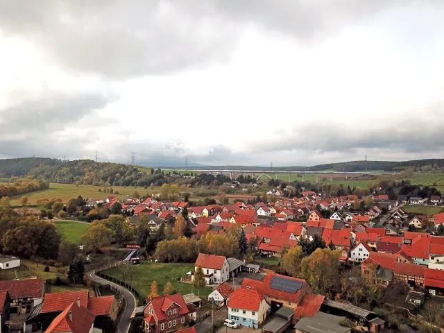 Ilmenau_Luftbild Ortsteil Gräfinau-Angstedt