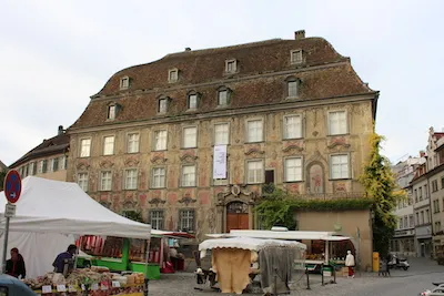 Stadt Lindau (Bodensee): Marktplatz auf der Insel Lindau
