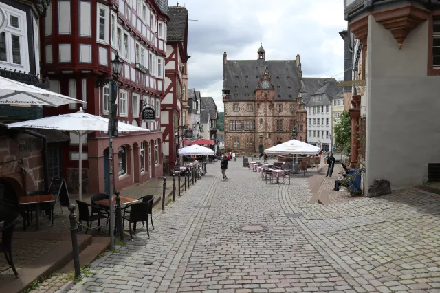 Blick auf den Marktplatz