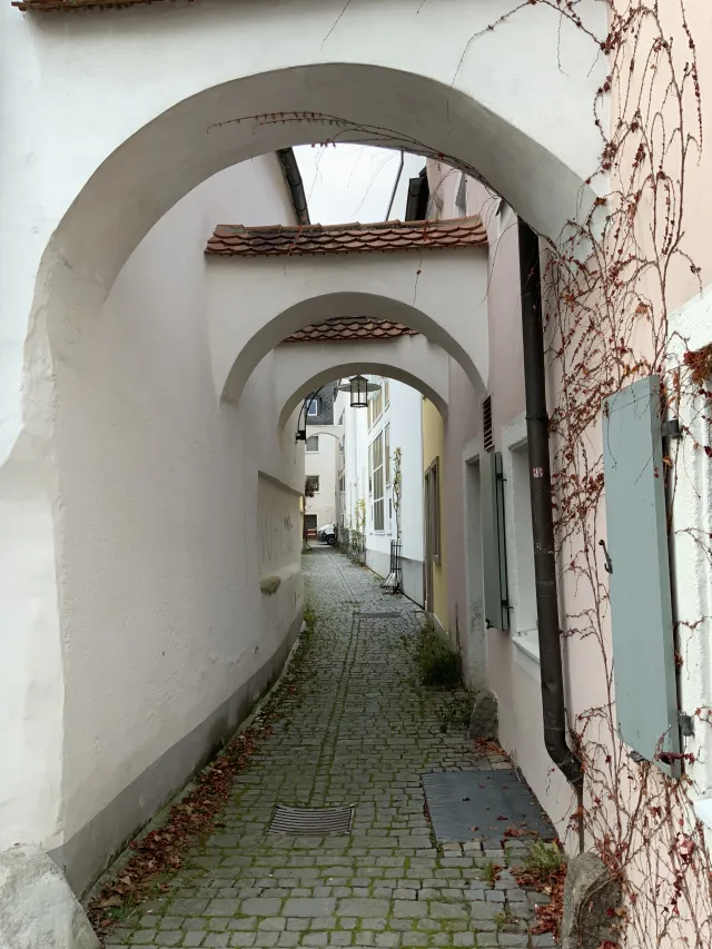 Rosengäßchen in der Weidener Altstadt
