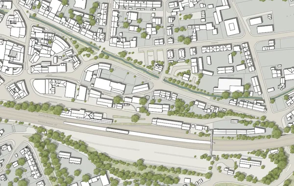 Münchberg: Bestandsplan