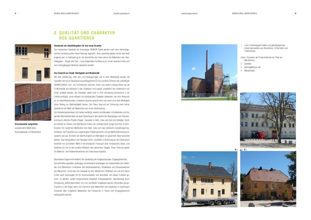 Marktredwitz: Benker Areal_Gestaltungshandbuch S.4–5