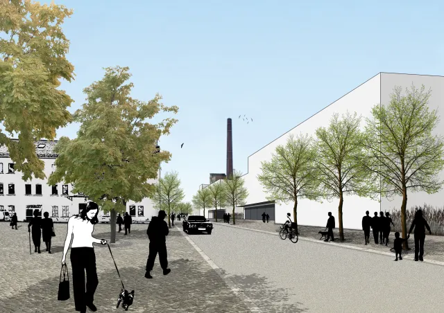 Perspektive, Blick in das neue Quartier