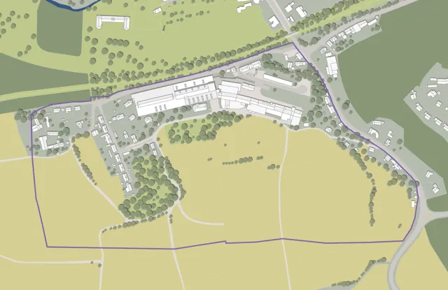 Arzberg: Winterling-Komplex, Projektgebiet