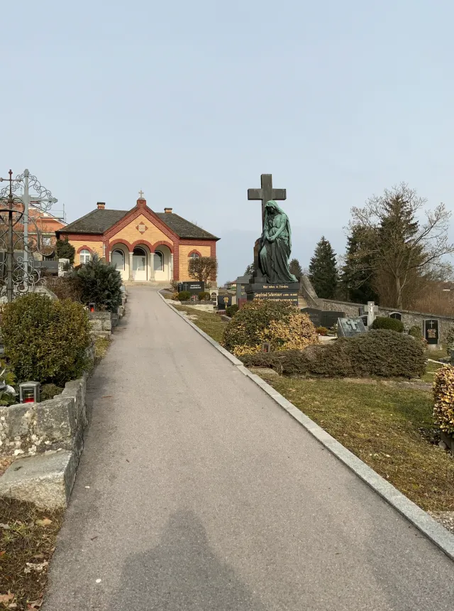 Bestehender Friedhof – Ort für künftige Umnutzung als Park