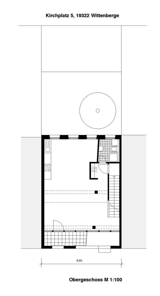 Wittenberge: Grundriss <abbr>OG</abbr>