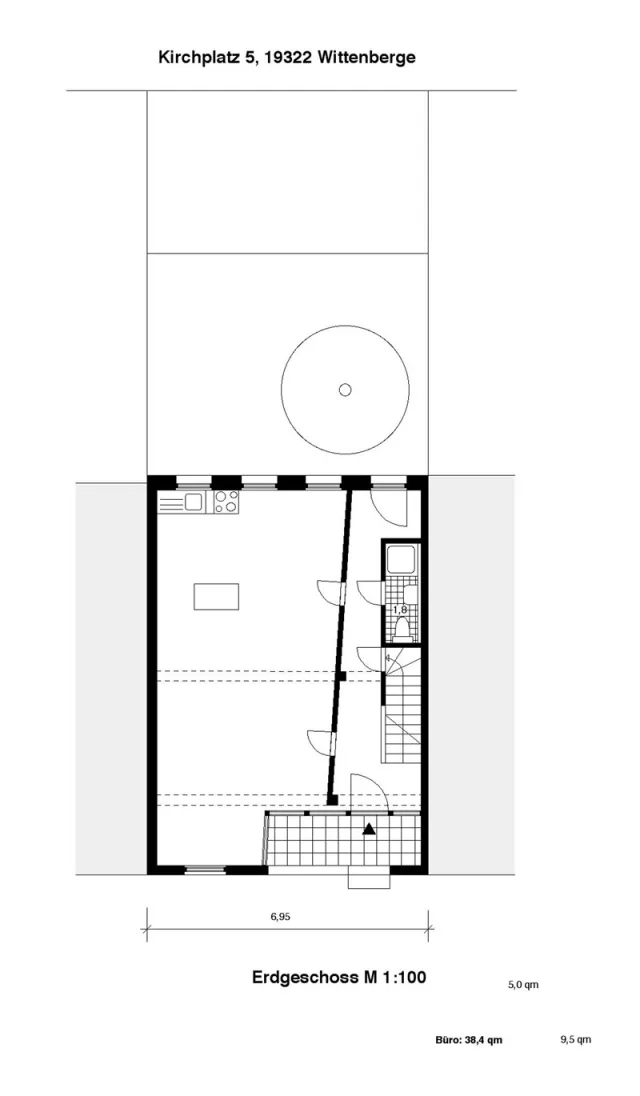 Wittenberge: Grundriss <abbr>EG</abbr>