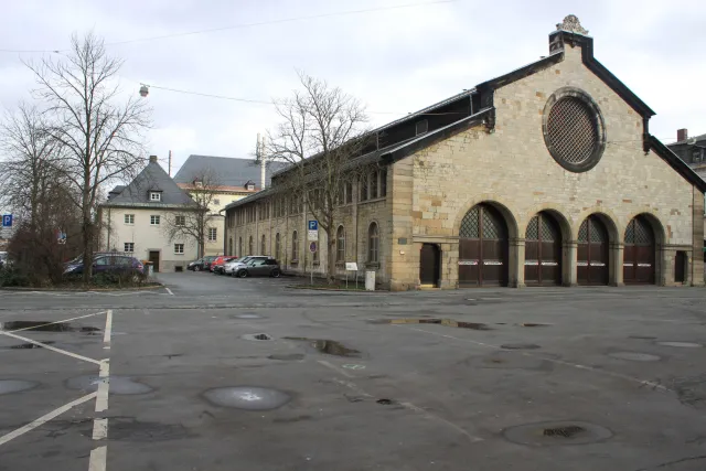 Hof 4 – Güterhalle des alten Bahnhofs