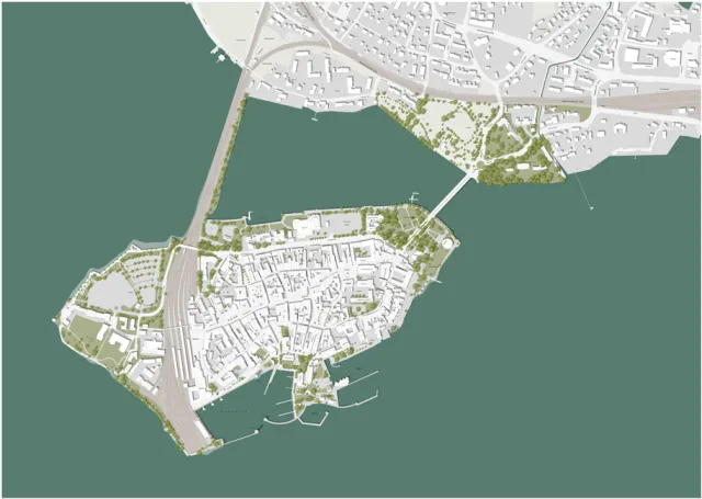 Lindau: Lageplan