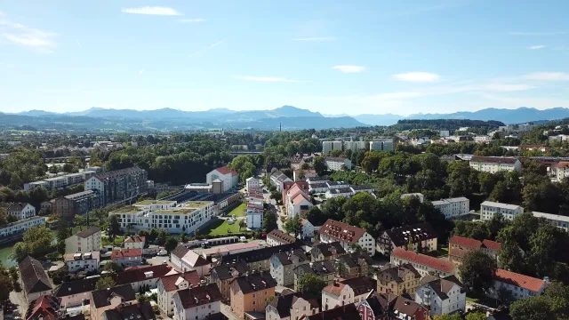 Blick über die Stadt Kempten