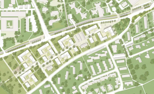 Ulm: Lageplan